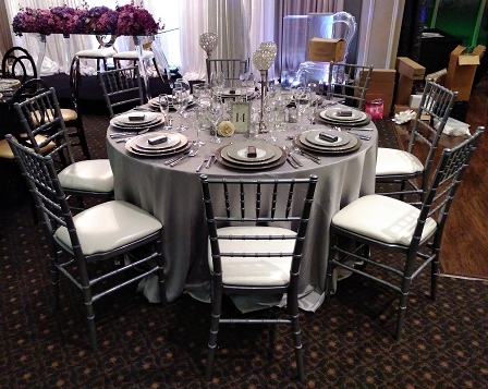 Silver Chivari with White Pad